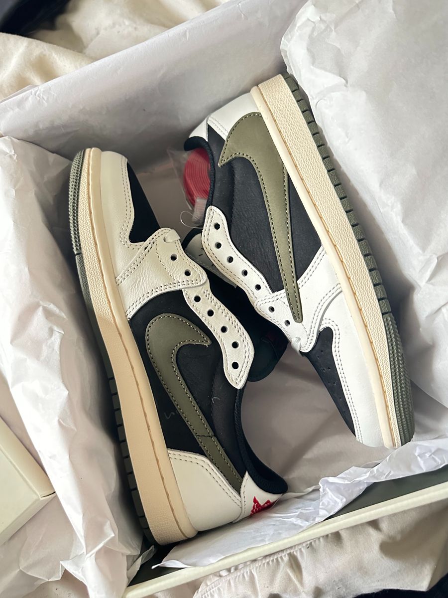 XP Air Jordan 1 Low OG WMNS “Olive”Black Green Olive review Lila