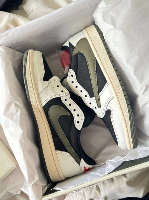 XP Air Jordan 1 Low OG WMNS “Olive”Black Green Olive review 