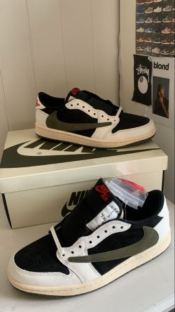XP Air Jordan 1 Low OG WMNS “Olive”Black Green Olive review Rita 01