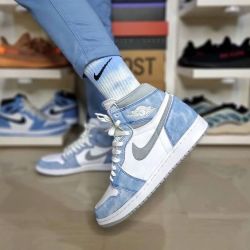 XP  Air Jordan 1 High OG GS Wash North Carolan review Abby 01