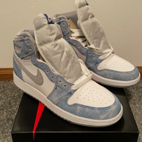 XP  Air Jordan 1 High OG GS Wash North Carolan review 