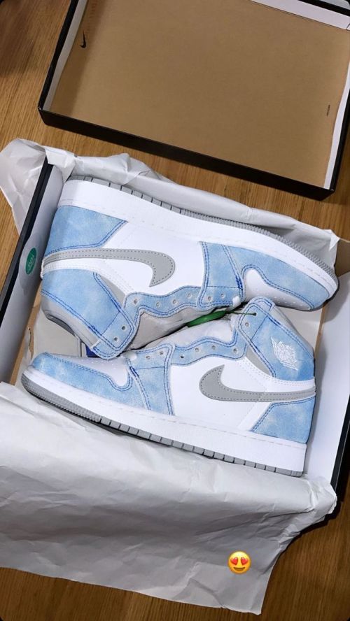 XP  Air Jordan 1 High OG GS Wash North Carolan review 