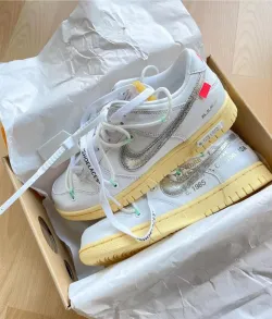 LF OFF WHITE x Nike Dunk SB Low The 50 NO.1 review The Burro 01