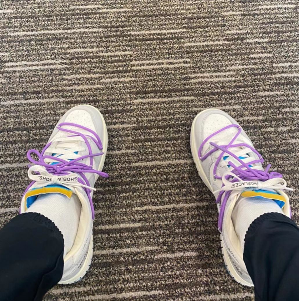 LF OFF WHITE x Nike Dunk SB Low The 50 NO.47 review 1