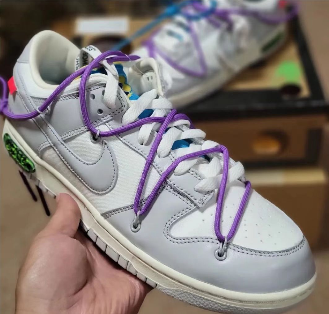 LF OFF WHITE x Nike Dunk SB Low The 50 NO.47 review 0