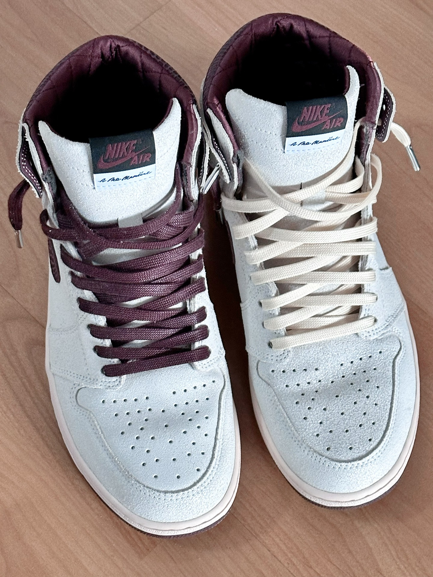  XP  Air Jordan 1 High OG Grey Brown Snake Pattern review Fiona 04