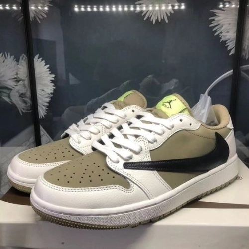 XP Travis Scott x Air Jordan 1 Low Black, White, Green review 