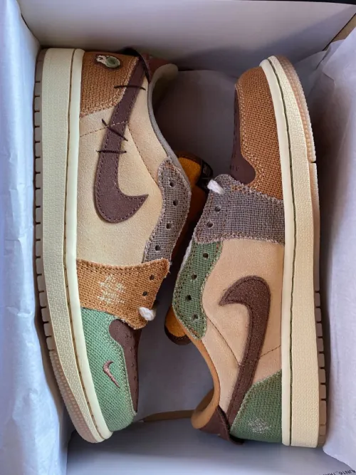 DB Zion Williamson x Air Jordan 1 Low OG “Voodoo” review 