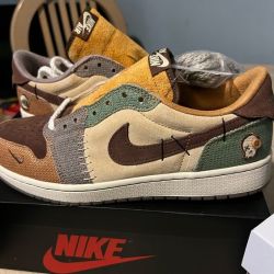DB Zion Williamson x Air Jordan 1 Low OG “Voodoo” review Ella