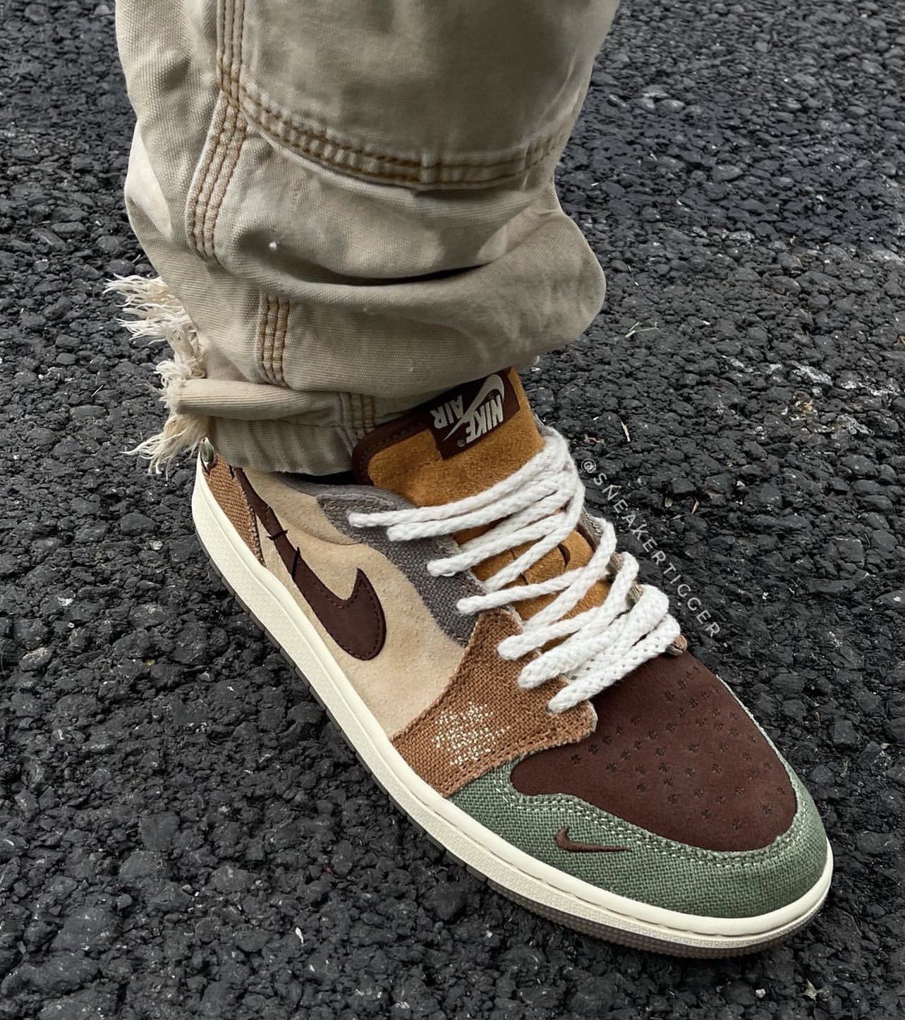 DB Zion Williamson x Air Jordan 1 Low OG “Voodoo” review Grace