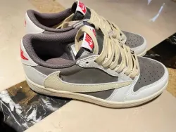 DB Travis Scott x Air Jordan 1 Low OG Reverse Mocha review Nate 02