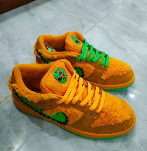 OG Grateful Dead x Nike SB Dunk Low Pro QS“ Orange Bear” review 