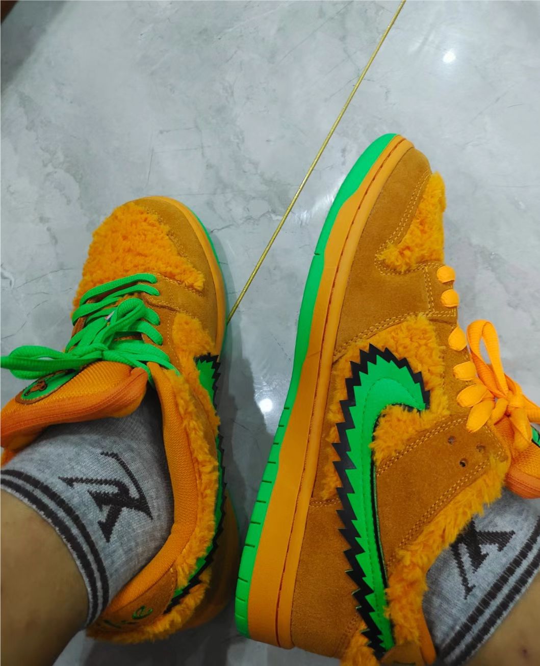 OG Grateful Dead x Nike SB Dunk Low Pro QS“ Orange Bear” review Farooq 02