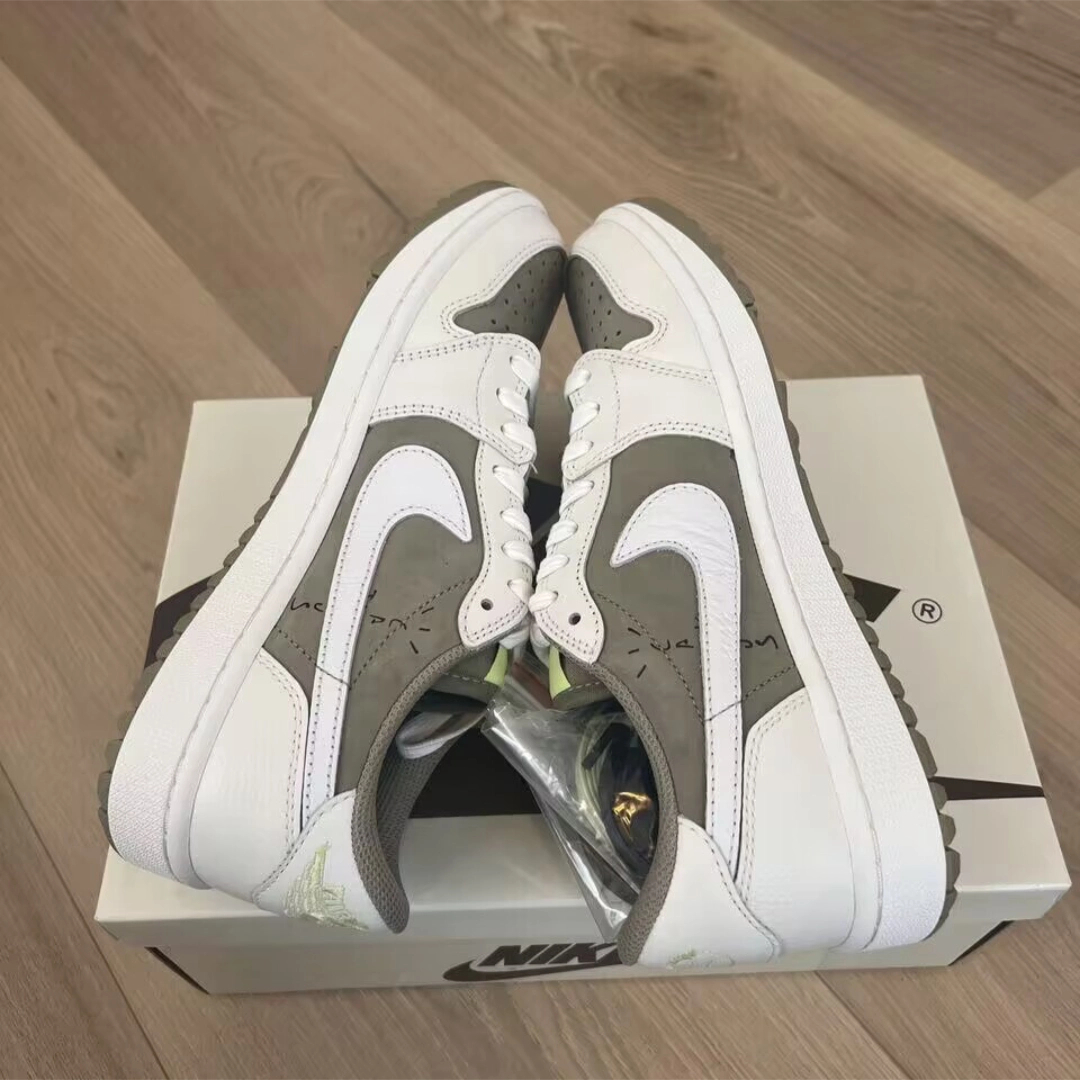 STOS Air Jordan 1 Low Travis Scott x Air Jordan 1 Low Golf “Olive” review Olive 01
