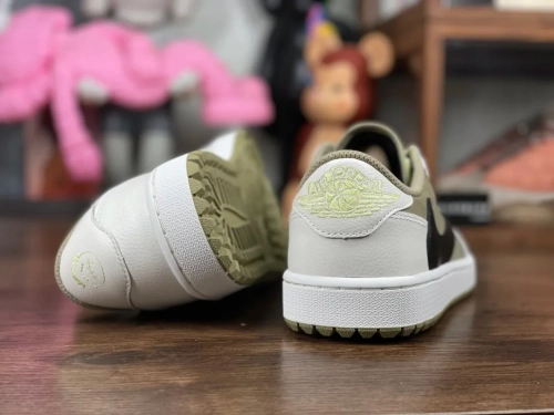 STOS Air Jordan 1 Low Travis Scott x Air Jordan 1 Low Golf “Olive” review 