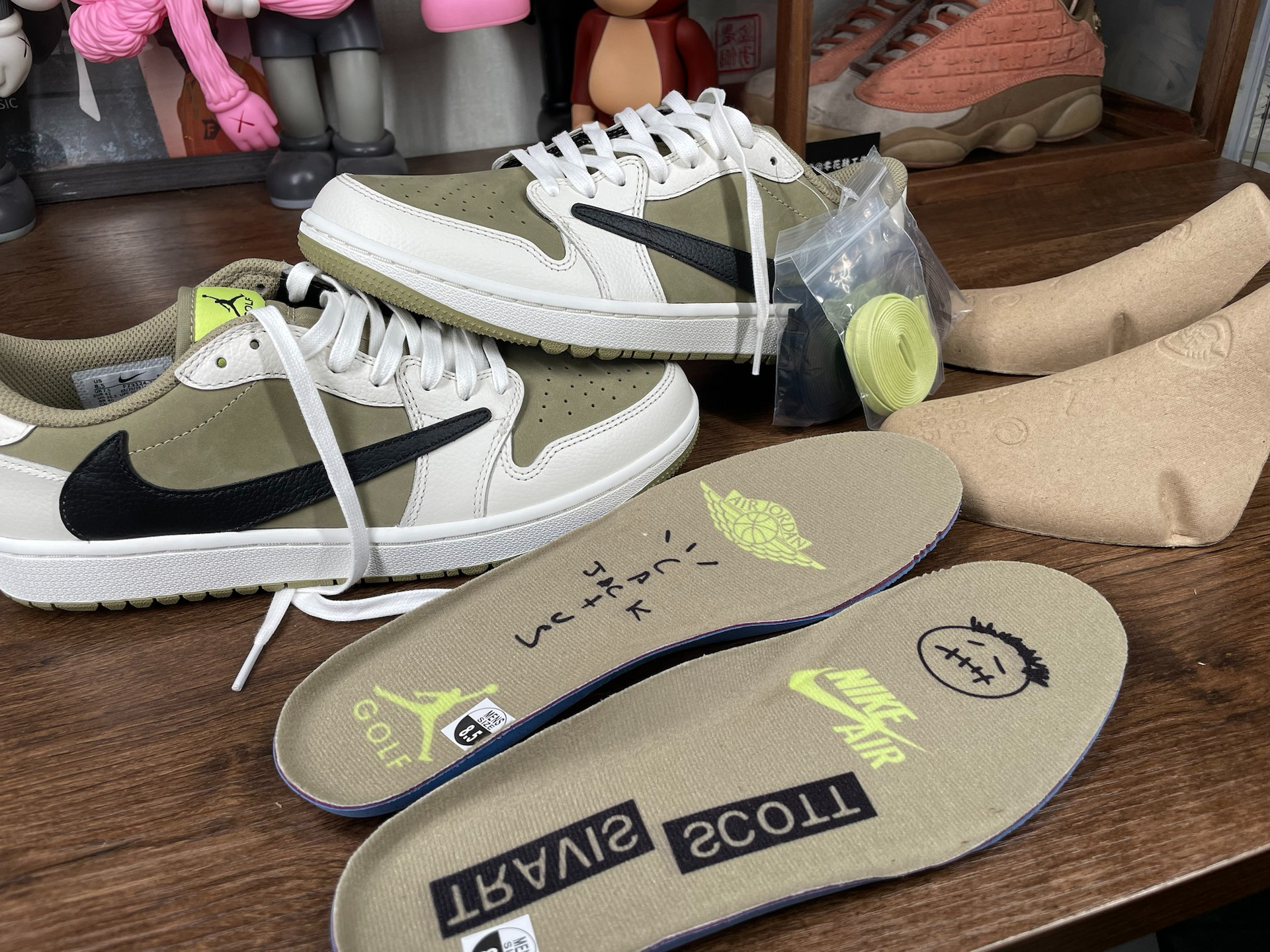 STOS Air Jordan 1 Low Travis Scott x Air Jordan 1 Low Golf “Olive” review Liam 05