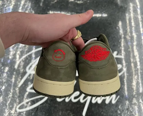  STOS Air Jordan 1 Low OG WMNS “Olive” review 
