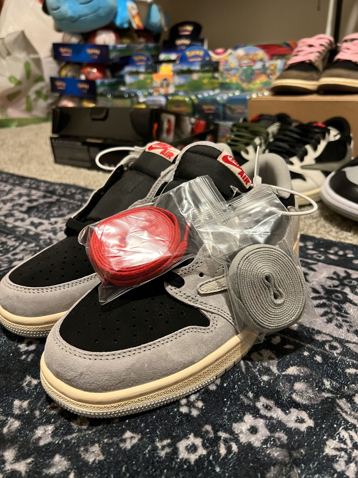 PRO  Travis Scott x Air Jordan 1 Low White Grey Low Gang review Greg 03