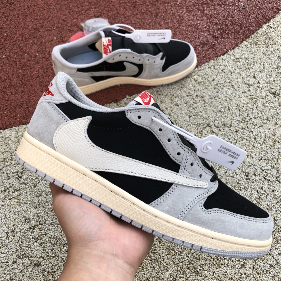 PRO  Travis Scott x Air Jordan 1 Low White Grey Low Gang review Quinn