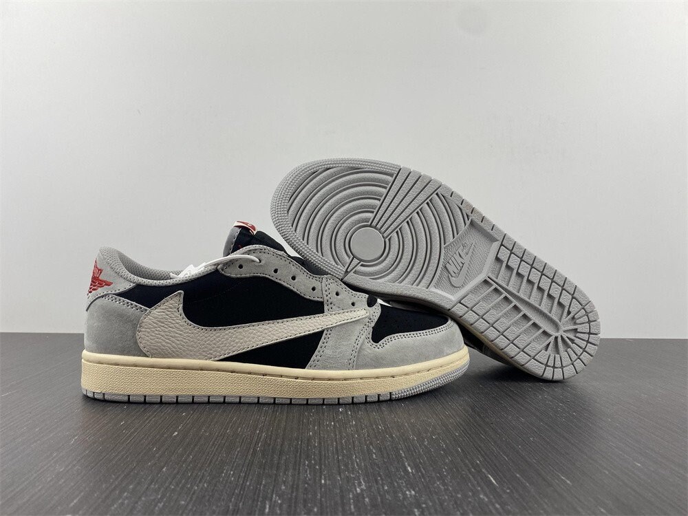 PRO  Travis Scott x Air Jordan 1 Low White Grey Low Gang review Sam