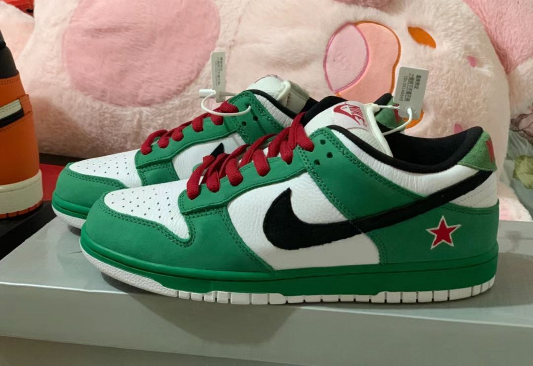 GB Nike Dunk SB Low Pro Heineken review mthye