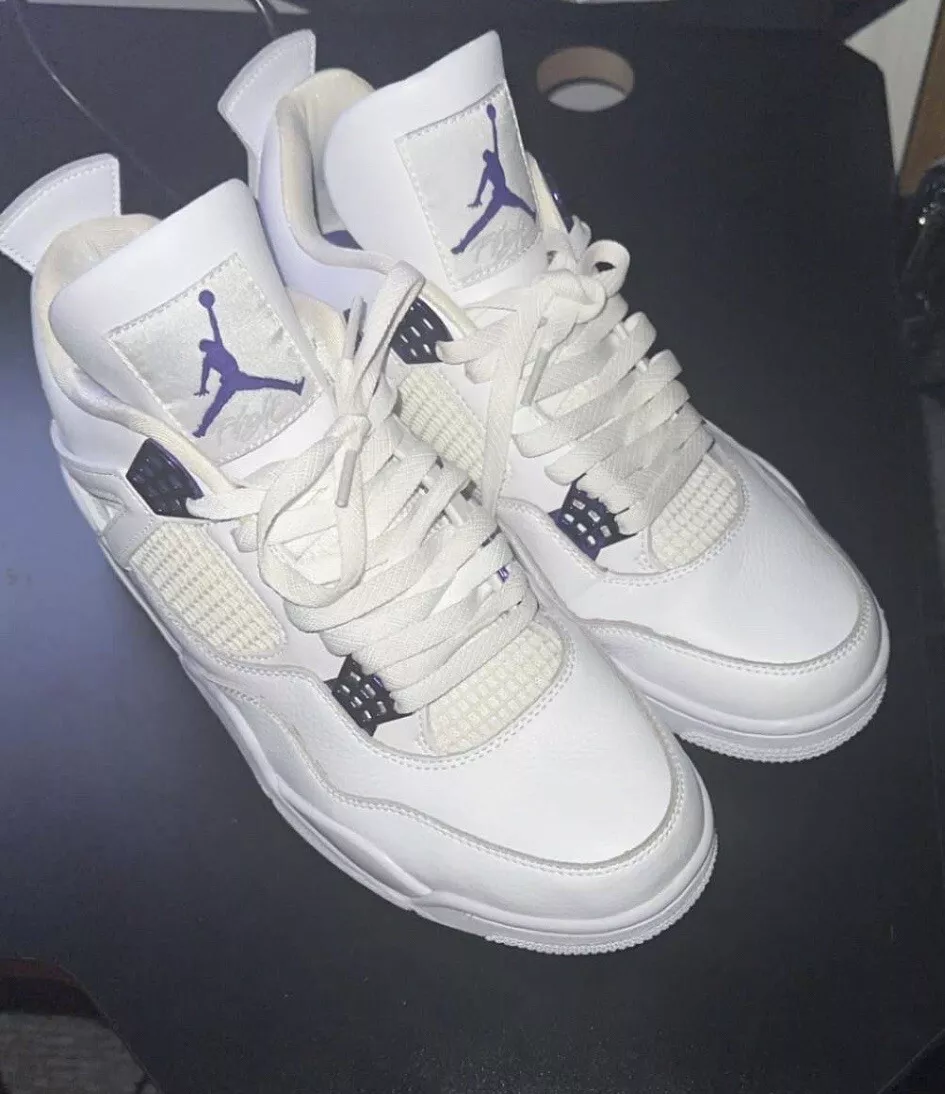 Q4 Batch  Air Jordan 4 Retro “Metallic Purple” review Hunter