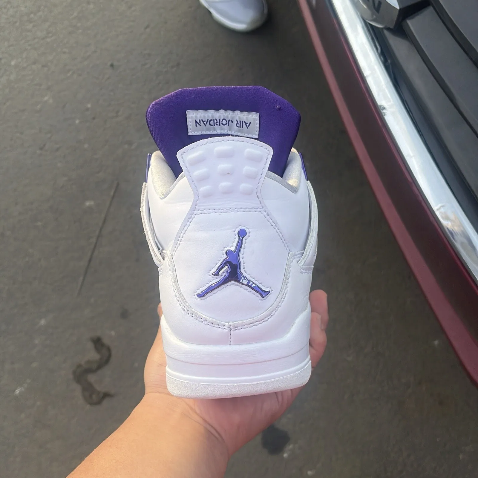 Q4 Batch  Air Jordan 4 Retro “Metallic Purple” review Israel Perez 02