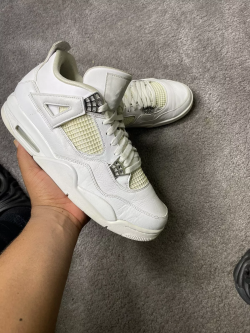 Q4 Batch Air Jordan 4 Retro Pure Money review Danielle 01