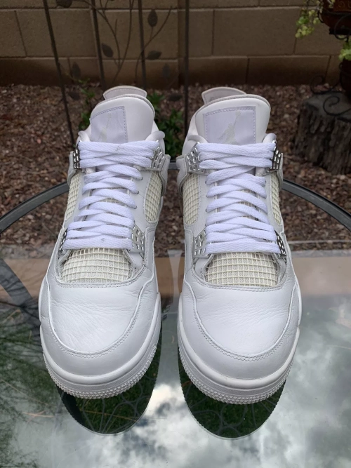 Q4 Batch Air Jordan 4 Retro Pure Money review 