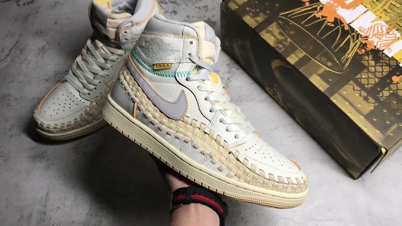  PRO  Union x Air Jordan 1 High OG “Woven” review Brian