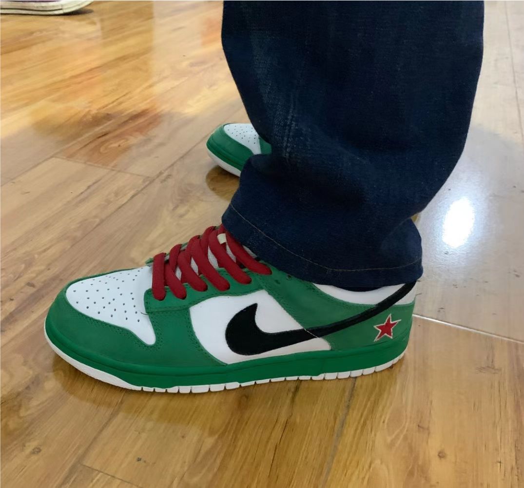 GB Nike Dunk SB Low Pro Heineken review looooooooch