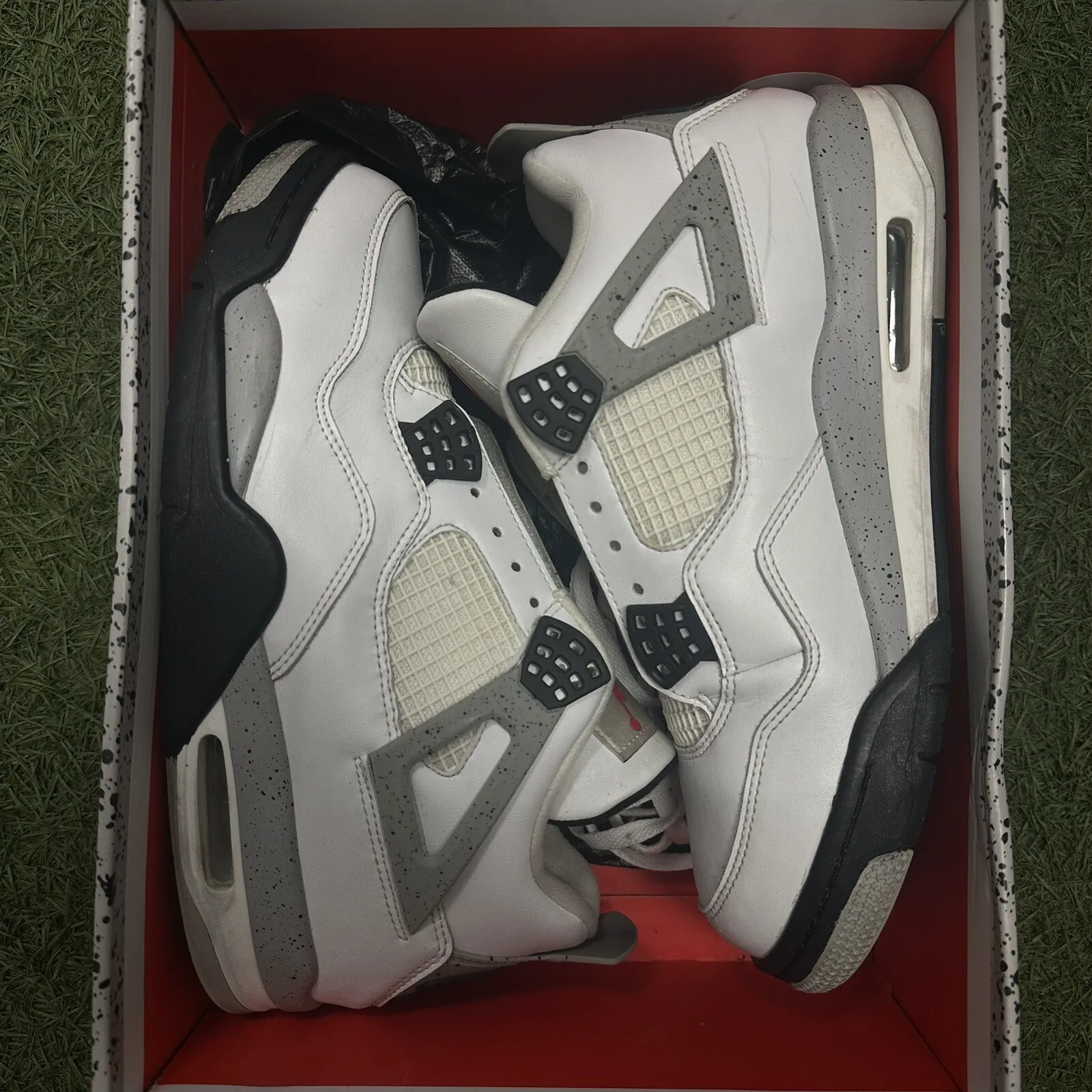 Q4 Batch Air Jordan 4 Retro White Cement review Dawnie