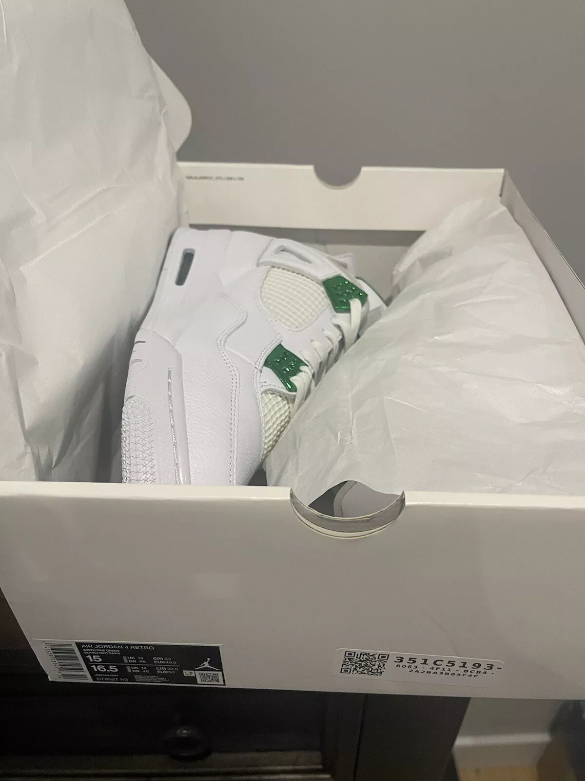 Q4 Batch Air Jordan 4 Retro “Metallic Green” review Jordan Alliss 01