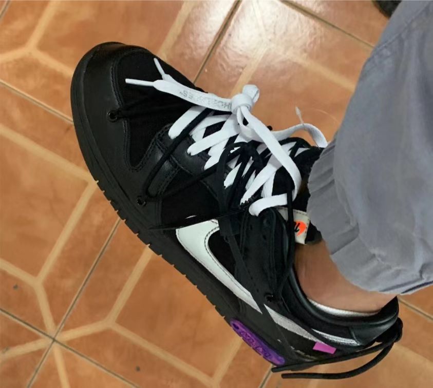 GB OFF WHITE x Nike Dunk SB Low The 50 NO.50 review 0