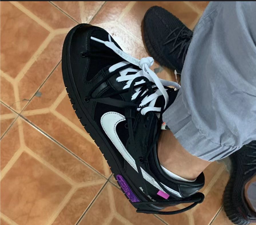 GB OFF WHITE x Nike Dunk SB Low The 50 NO.50 review 1