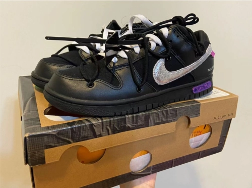 GB OFF WHITE x Nike Dunk SB Low The 50 NO.50 review 