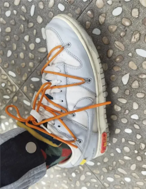 GB OFF WHITE x Nike Dunk SB Low The 50 NO.44 review 