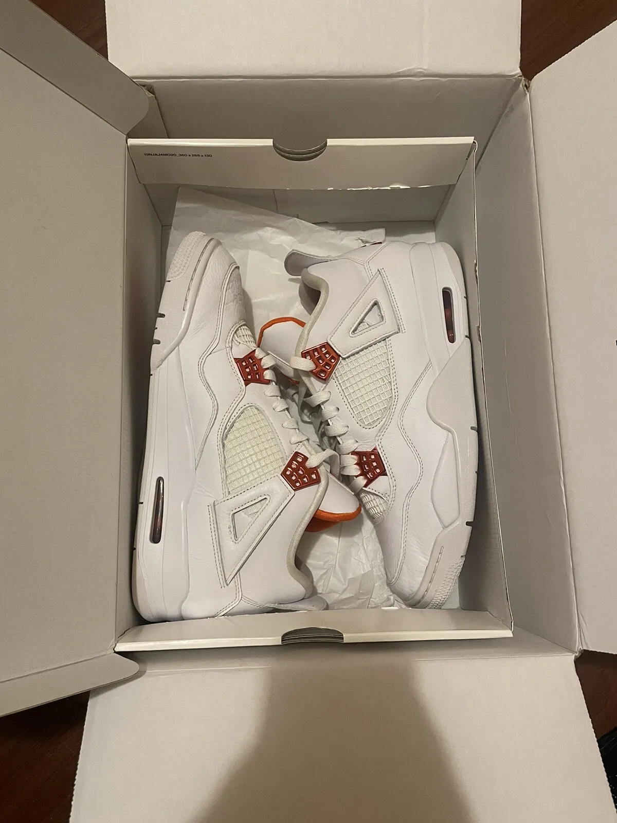 Q4 Batch Air Jordan 4 Retro 'Orange Metallic' review Adrian Vega 02