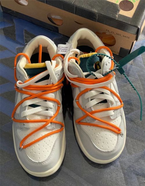 GB OFF WHITE x Nike Dunk SB Low The 50 NO.44 review 