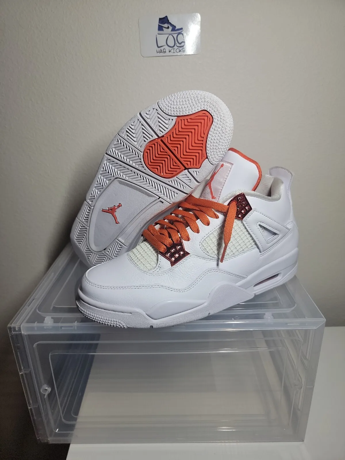 Q4 Batch Air Jordan 4 Retro 'Orange Metallic' review Tom G
