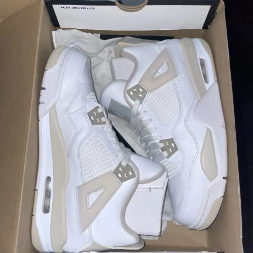 Q4 Batch Air Jordan 4 Retro Sand Linen review 