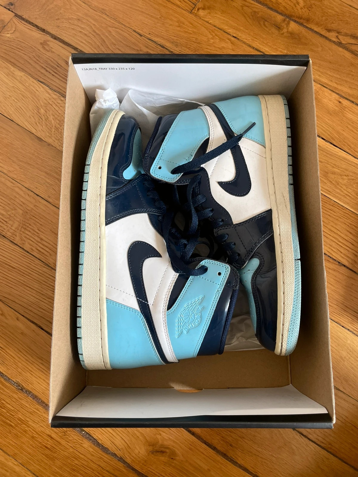 PRO  Air Jordan 1 Retro High OG “UNC Patent” review Vince 02