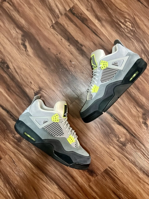 XH Batch  Air Jordan 4 SE “Neon” review 