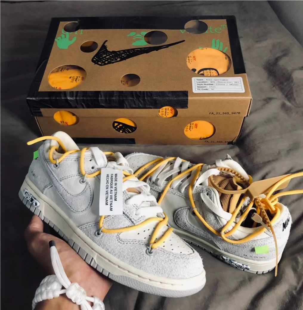 GB OFF WHITE x Nike Dunk SB Low The 50 NO.39 review 0