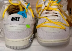 GB OFF WHITE x Nike Dunk SB Low The 50 NO.39 review Cali M 01