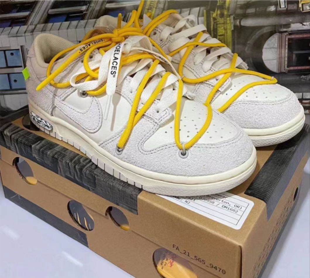 GB OFF WHITE x Nike Dunk SB Low The 50 NO.39 review 1