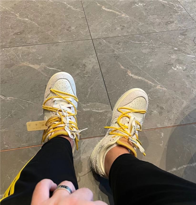 GB OFF WHITE x Nike Dunk SB Low The 50 NO.39 review 0