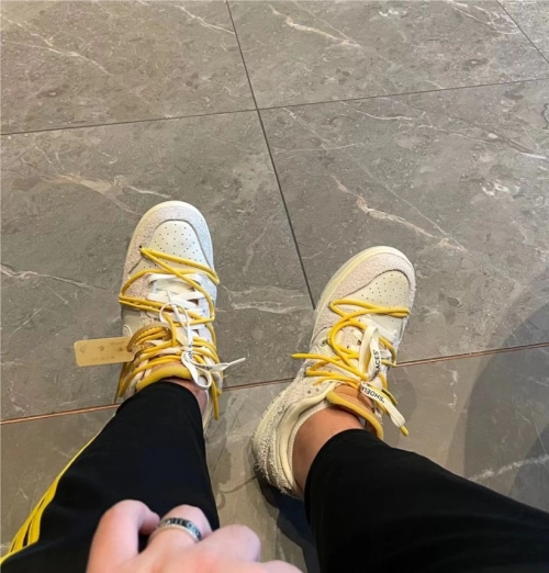 GB OFF WHITE x Nike Dunk SB Low The 50 NO.39 review 