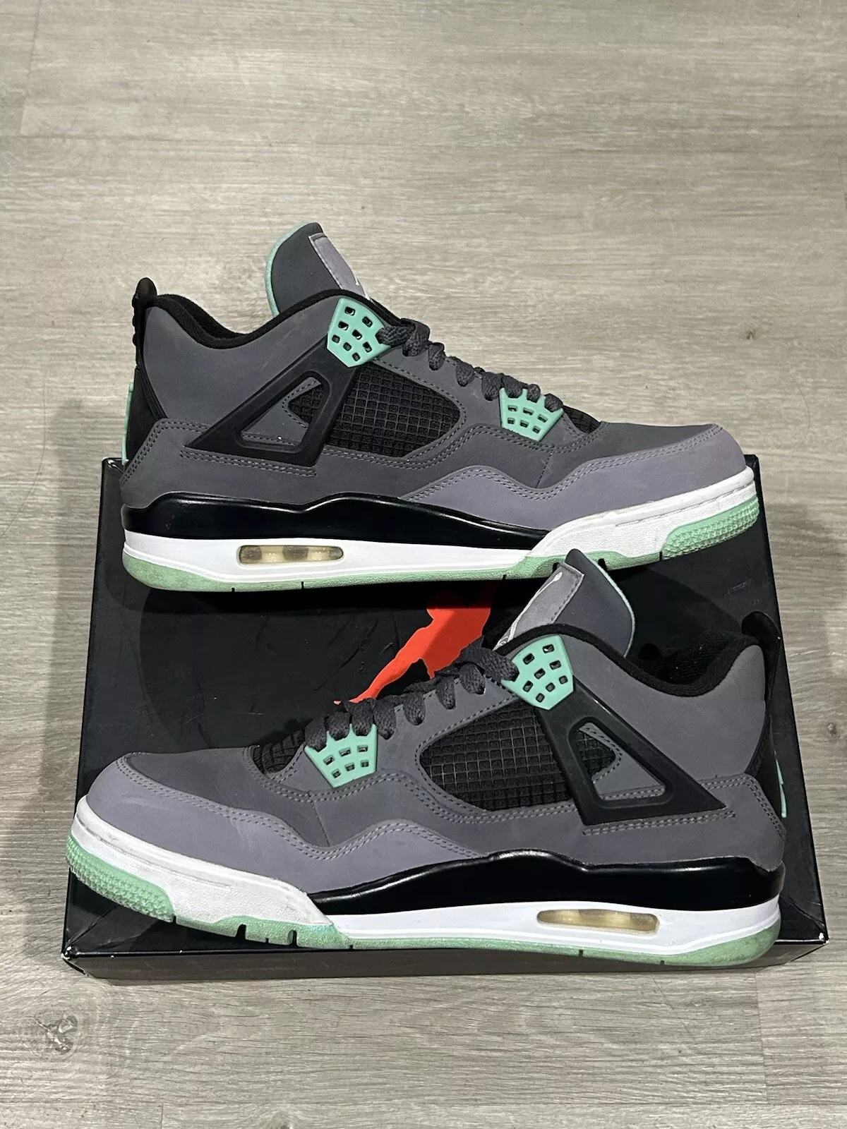 XH Batch Air Jordan 4 Retro Green Glow review Nadia