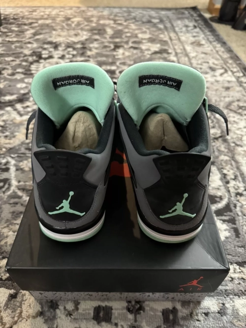 XH Batch Air Jordan 4 Retro Green Glow review 